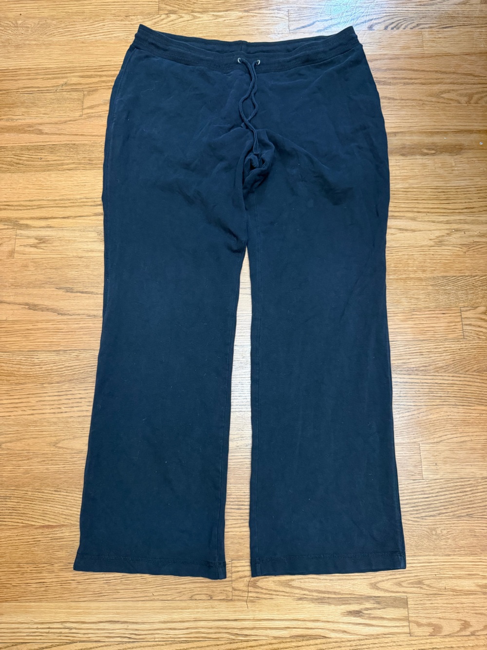 Style & Co Sport Women’s XL Black Drawstring Lounge Pants